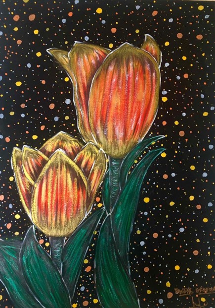Kaoutar Arhezroq, Golden Flames